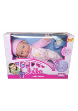 Lalka Julka Bobas 22 cm mówiąca kwiatki