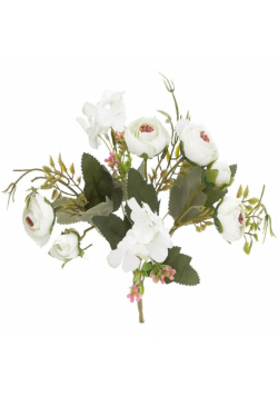 Bukiet kamelii kremowy 29cm