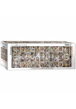 Puzzle 1000 panoramic The Sistine Chapel Ceiling 6010-0960