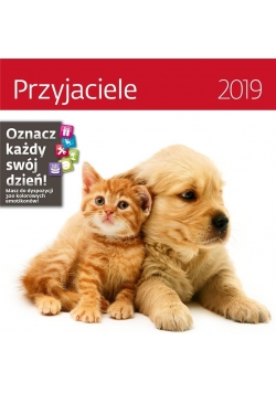 Kalendarz 2019 30x30 Przyjaciele HELMA