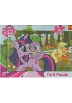 Puzzle ramkowe 15 My Litle Pony W sadzie