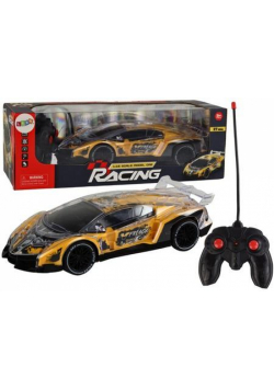 Auto sportowe żółte R/C 1:16