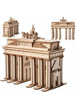 Puzzle drewniane 3D Brama Brandenburska