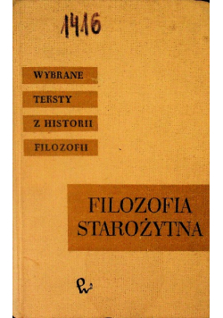 Filozofia starożytna