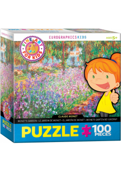 Puzzle 100 Smartkids Monets Garden by Claude Mo 6100-4908
