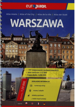 Warszawa Atlas miasta 1:20 000