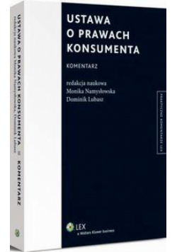 Ustawa o prawach konsumenta. Komentarz