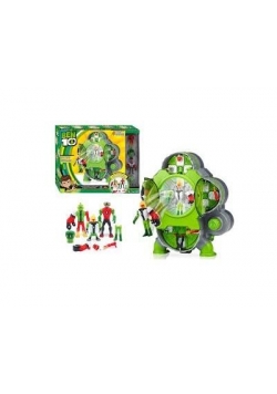 Ben 10 - Kosmiczna Komnata Kreacji + 4 figurki