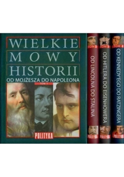 Wielkie Mowy Historii tomy I -IV