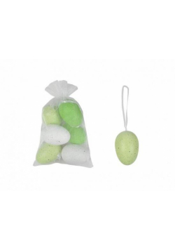 Jajka plastikowe 6cm 6szt