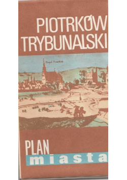 Piotrków trybunalski plan miasta