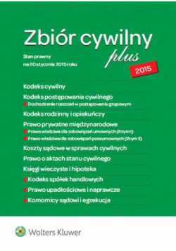 Zbiór cywilny PLUS 2015