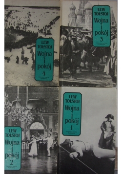 Lew Tołstoj wojna i pokój, cz.1-4