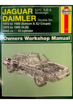 Jaguar XJ12, XJS & Sovereign