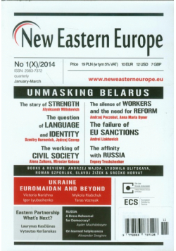New Eastern Europe 1/2014