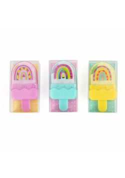 Gumka do ścierania lody na patyku Good Feelings 1 szt. mix