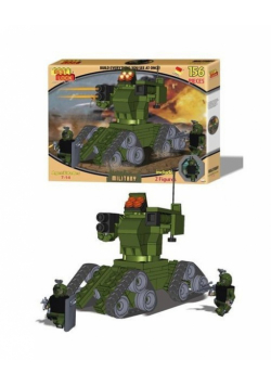 Klocki Best Lock Military Robot-Czołg 149 elementów