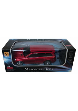 Mercedes GL550 zdalnie sterowany 1:24 czerwony