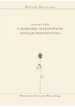 O rzekomej, sfałszowanej donacji Konstantyna