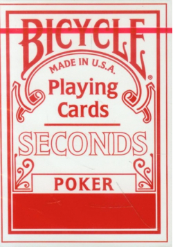 Bicycle Seconds Poker Talia kart