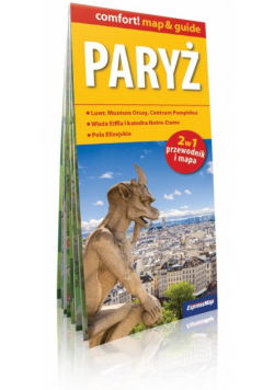 Paryż 2w1: przewodnik i mapa