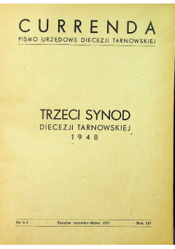 Trzeci synod diecezji tarnowskiej 1948