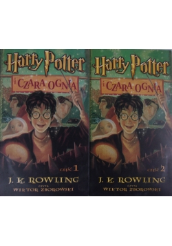 Harry Potter i Czara Ognia, cz. 1 i 2, audiobook
