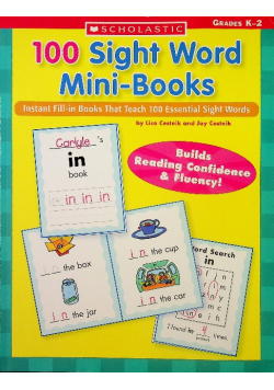 100 sight word mini books