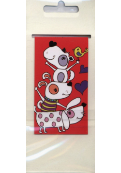 Zakładka magnetyczna 45x80 Psy