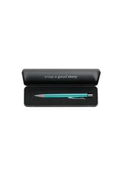 Długopis Snap K10 turkus metallic etui