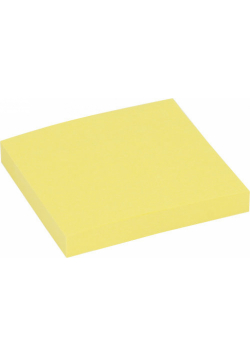 Notesy samoprzylepne żółte 75x75 mm
