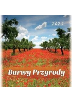 Kalendarz 2025 wieloplanszowy Barwy przyrody