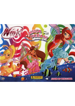 Album do wyklejania Winx Misja Ocean