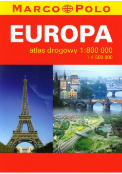 Europa atlas drogowy 1:800 000/1:4 500 000