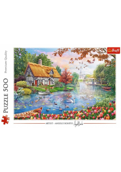 Puzzle 500 Cicha przystań TREFL