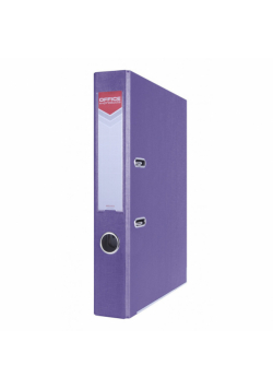 Segregator PP A4/55mm Officer z szyną Office Products fioletowy