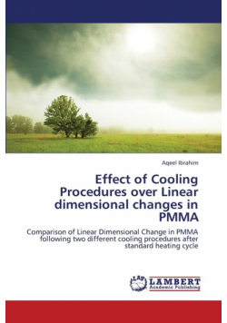 Effect of Cooling Procedures Over Linear Dimensional Changes in Pmma