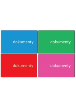 Okładka na dokumenty Duo PVC Modern mix