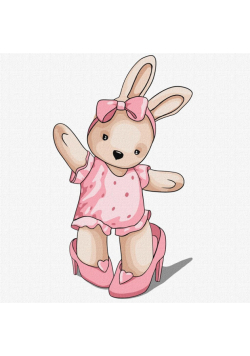 Malowanie po numerach - Little Fashionista Kids