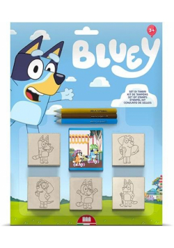 Bluey - Pieczątki 5szt