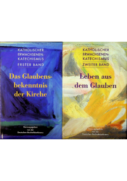 Katholischer Erwachsenenkatechismus Band I Das Glaubensbekenntnis der Kirche Tom 1 i 2