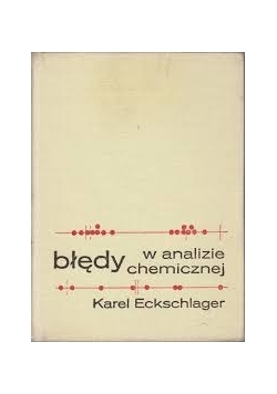Błędy w analizie chemicznej