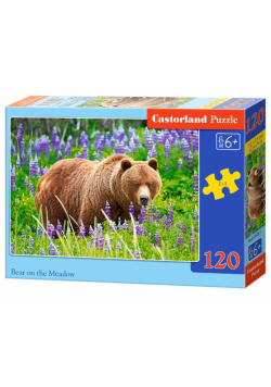Puzzle Bear On The Meadow 120