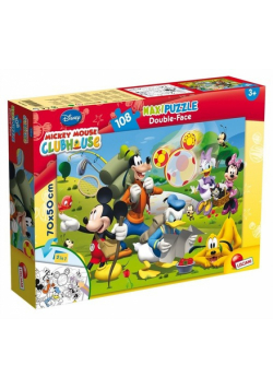 Puzzle dwustronne maxi Myszka Miki 108