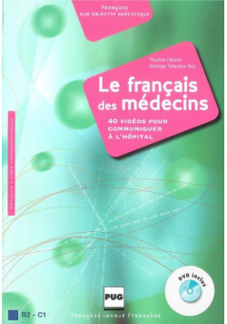 Le Francais des medecins Książka + CD