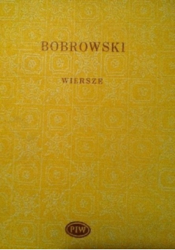 Bobrowski Wiersze