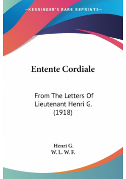 Entente Cordiale