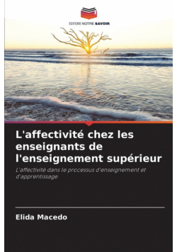L'affectivité chez les enseignants de l'enseignement supérieur