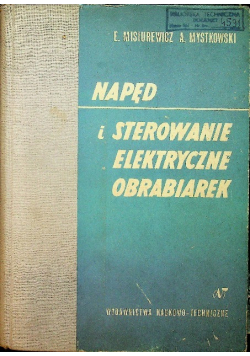 Napęd i sterowanie elektryczne obrabiarek