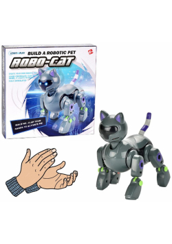 Robot kot uruchamiany oklaskiem